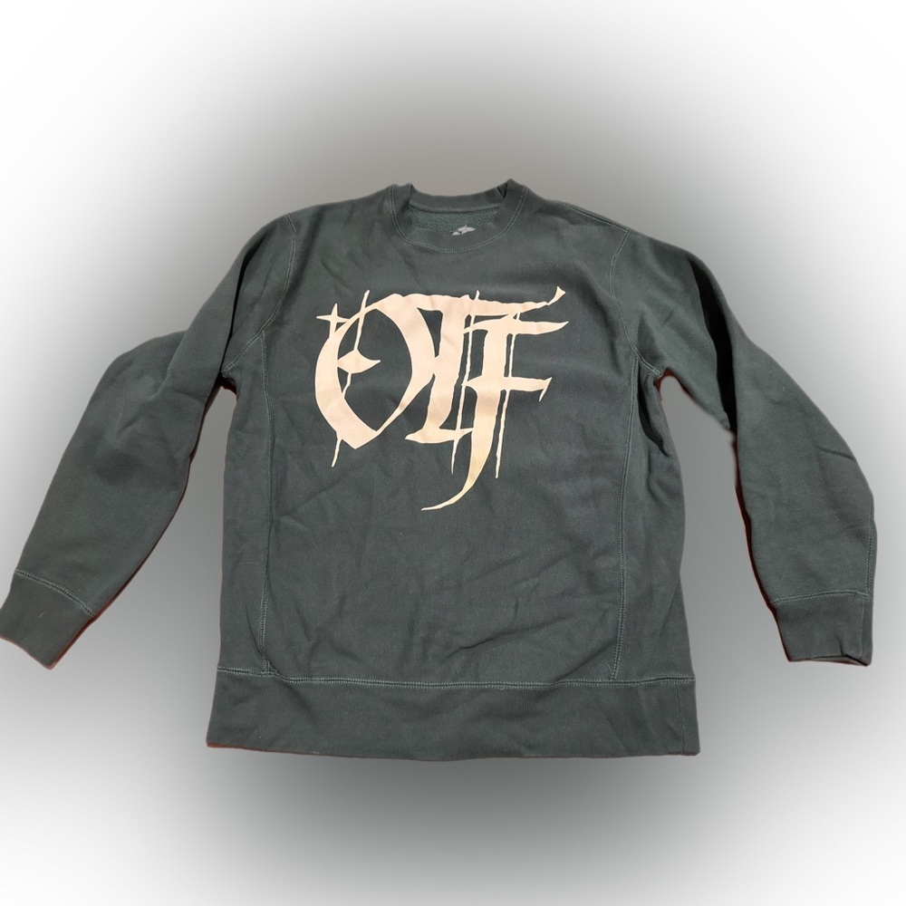 OTF Dark Green Graphic Sweater